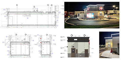 Wood frame prototype.  Alternative design for jurisdictions that do not allow the repurposing of conex containers. - Swig - Orem, UT